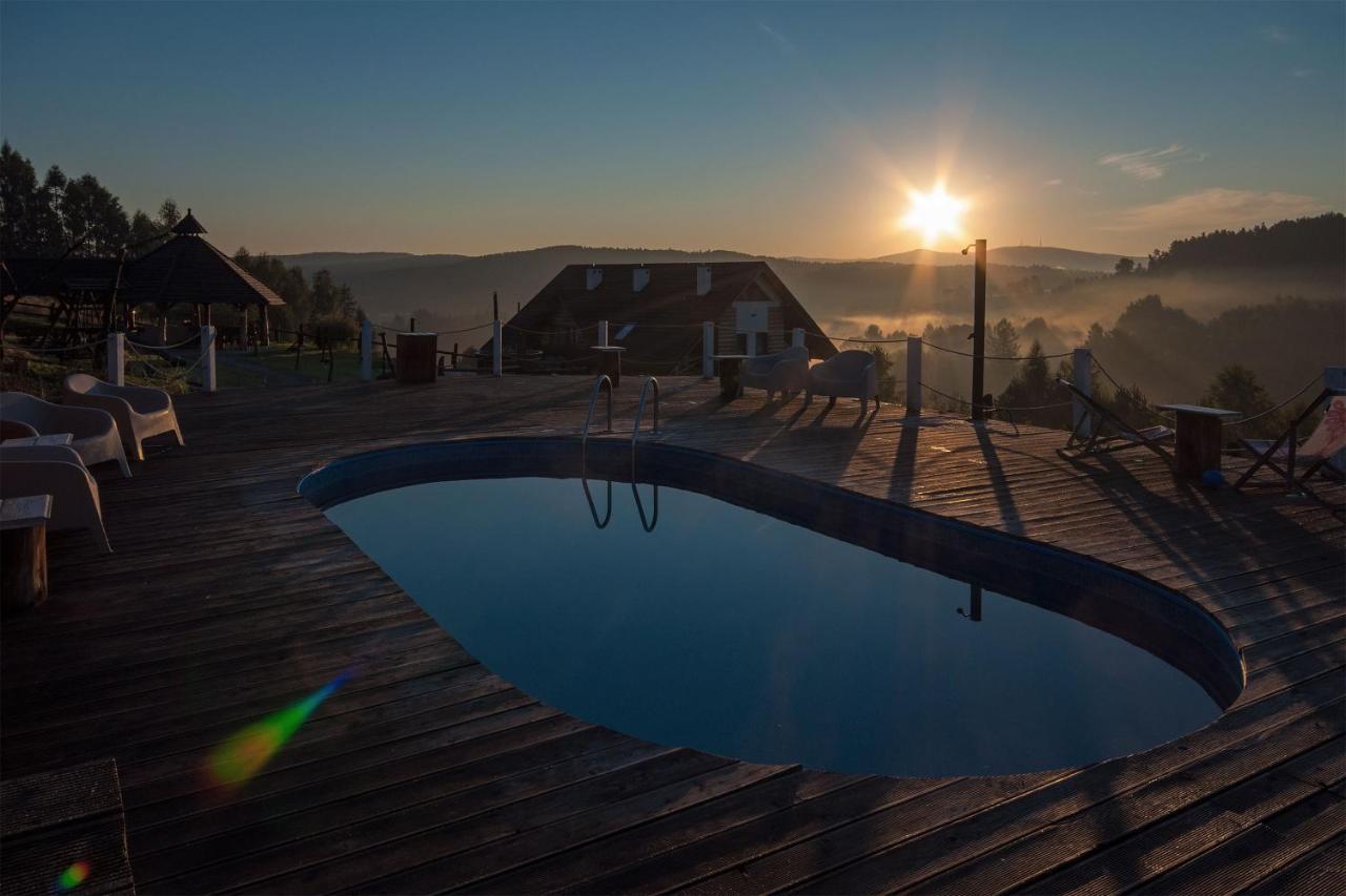 Polańczyk Chata W Bieszczadzie Apartamenty I Domki Z Sauna Bieszczady מראה חיצוני תמונה