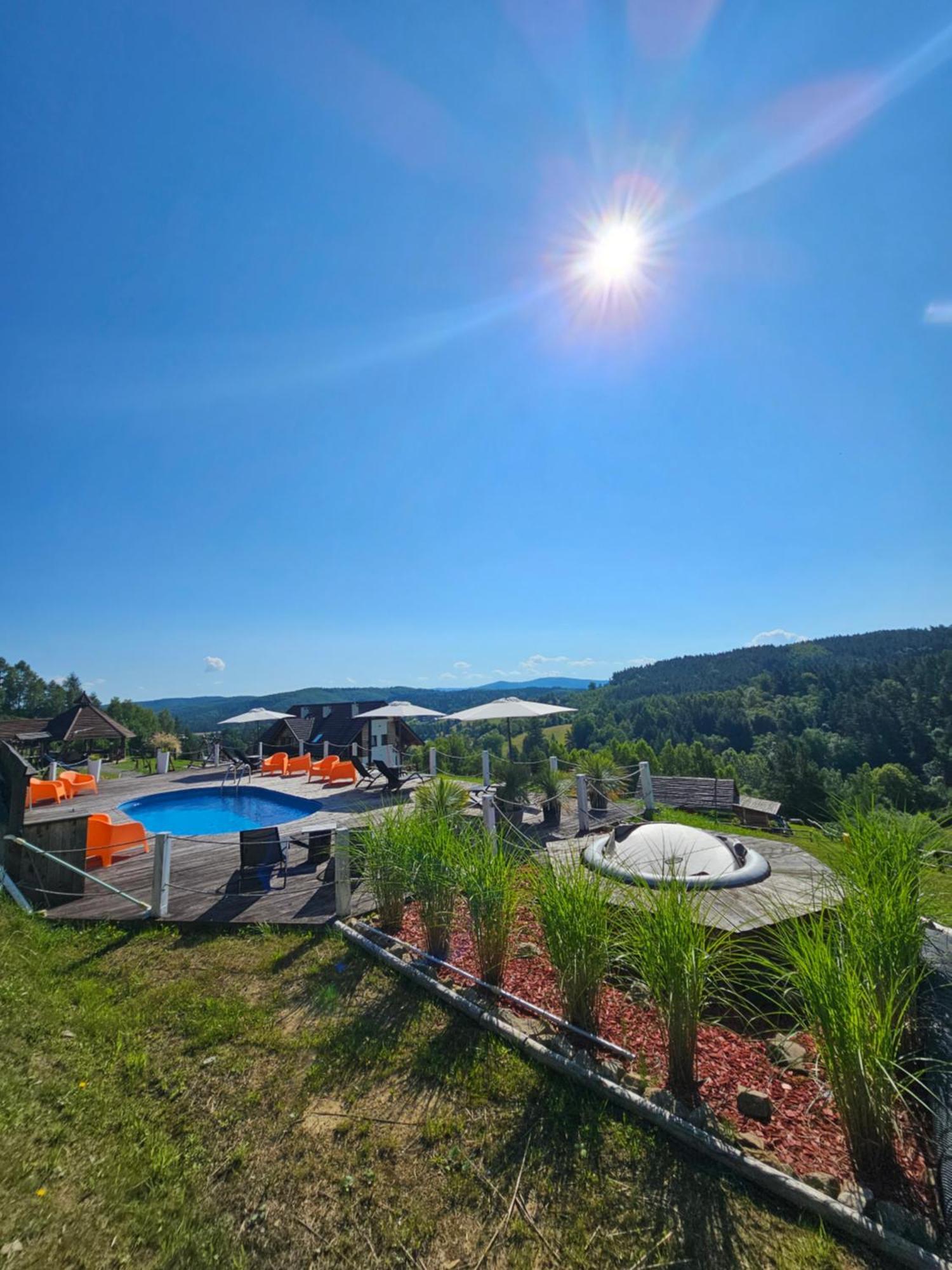 Polańczyk Chata W Bieszczadzie Apartamenty I Domki Z Sauna Bieszczady מראה חיצוני תמונה
