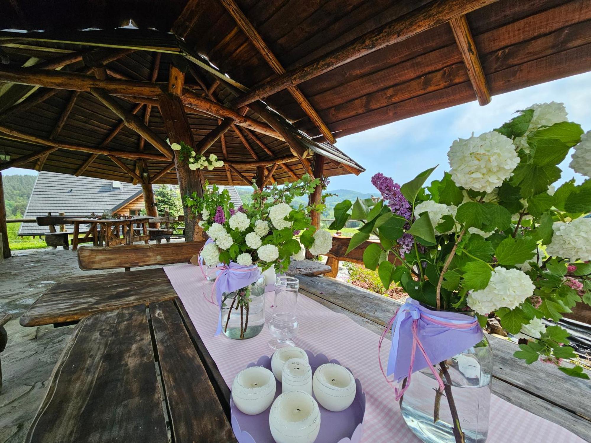 Polańczyk Chata W Bieszczadzie Apartamenty I Domki Z Sauna Bieszczady מראה חיצוני תמונה