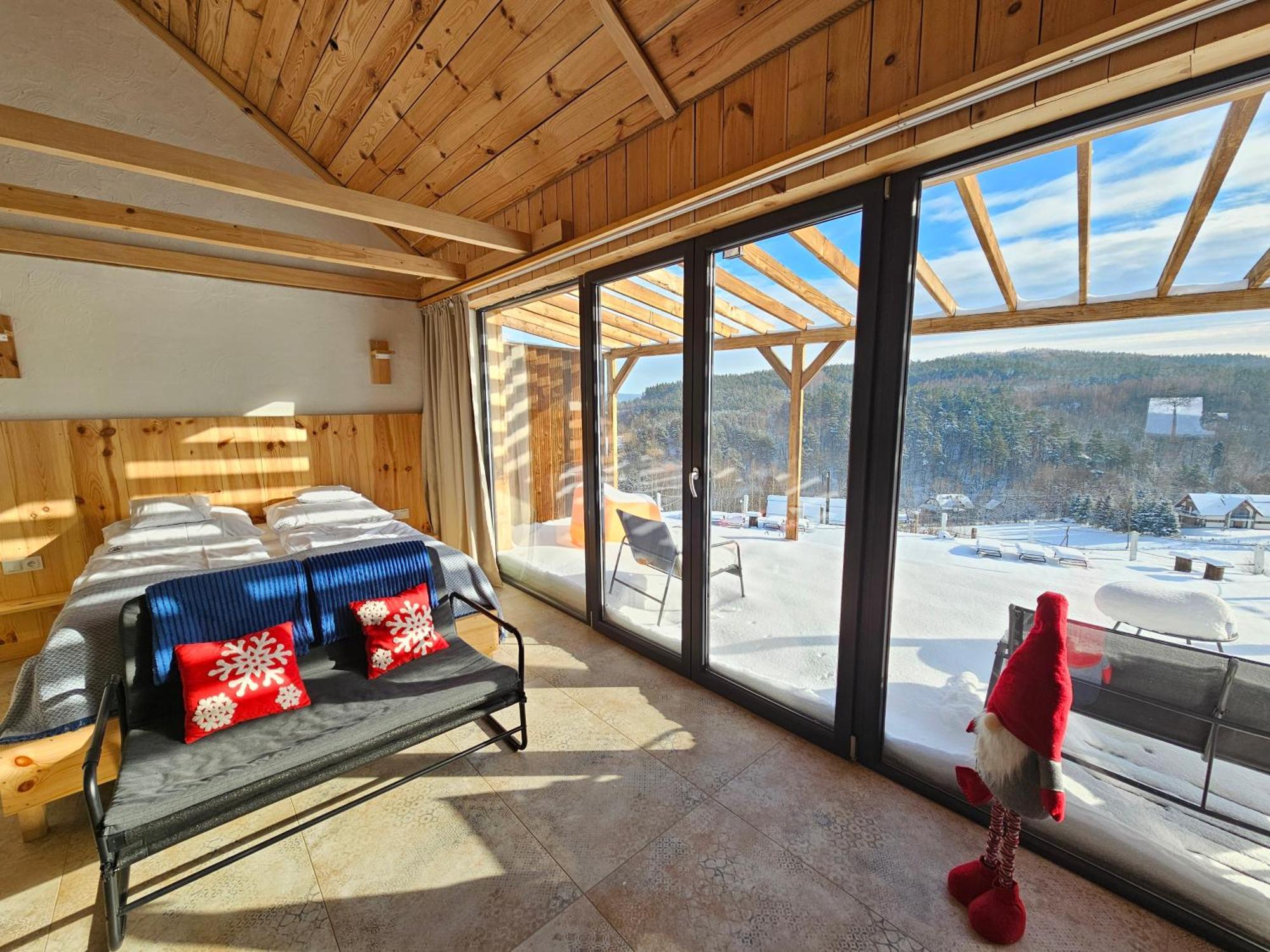 Polańczyk Chata W Bieszczadzie Apartamenty I Domki Z Sauna Bieszczady מראה חיצוני תמונה