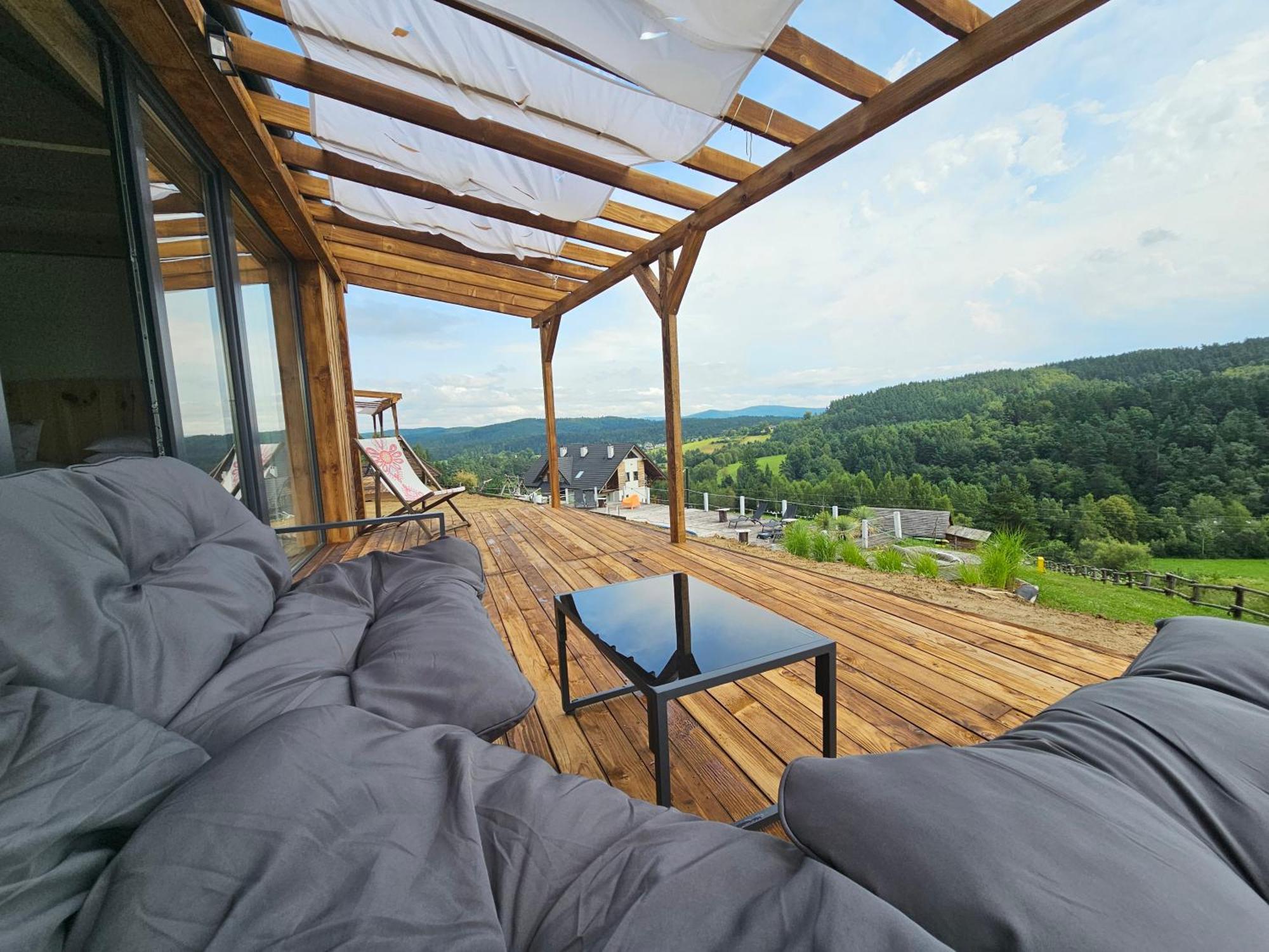 Polańczyk Chata W Bieszczadzie Apartamenty I Domki Z Sauna Bieszczady מראה חיצוני תמונה