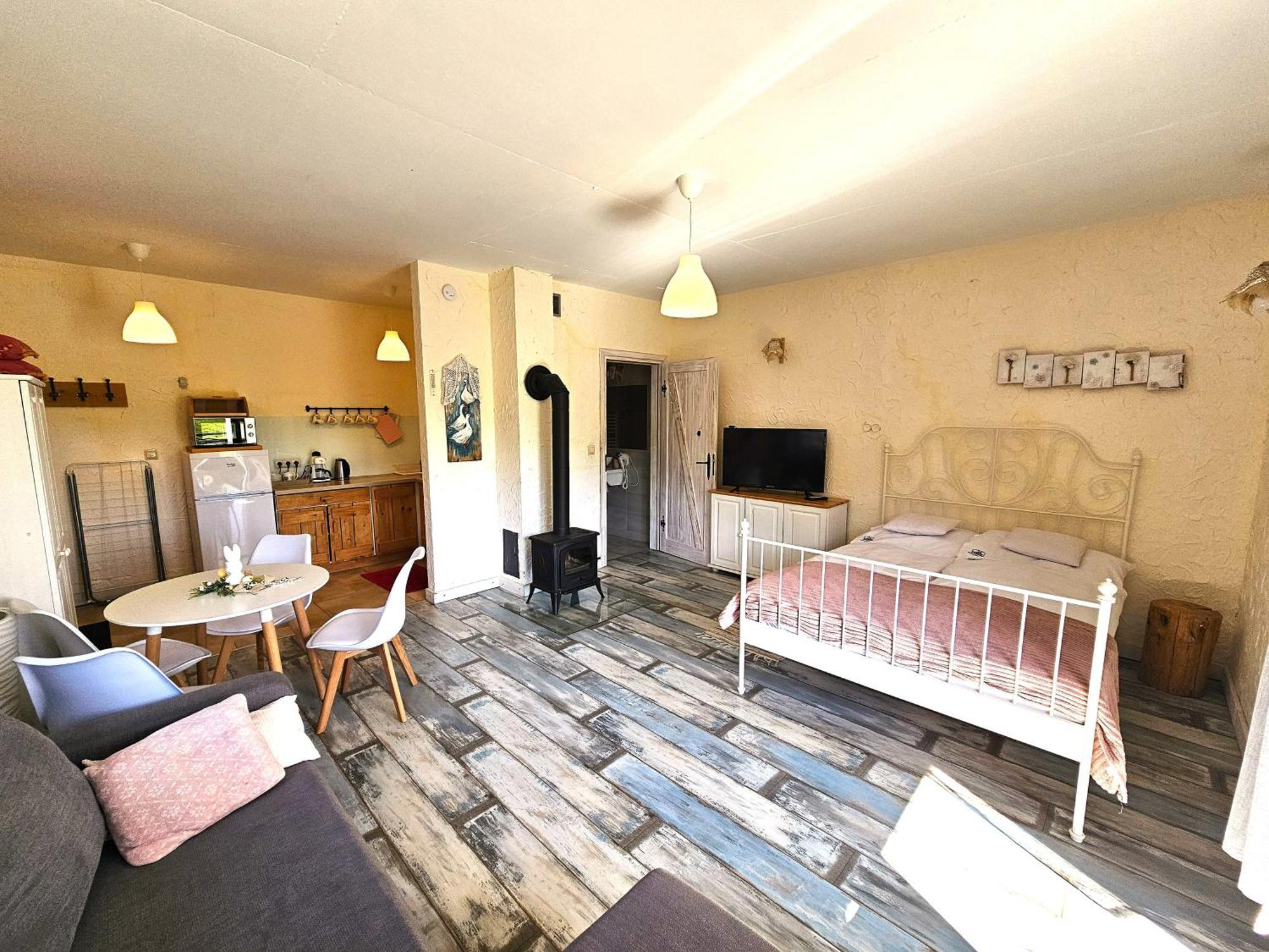 Polańczyk Chata W Bieszczadzie Apartamenty I Domki Z Sauna Bieszczady מראה חיצוני תמונה